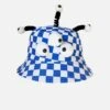 Plaid Three Eyes Cartoon Hat
