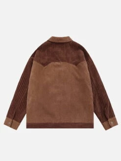 Aelfric Eden Color Blocking Star Pocket Corduroy Jacket -Aelfric Eden Shop jpeg b4f82695 8263 48b8 9beb ca6d058ca125