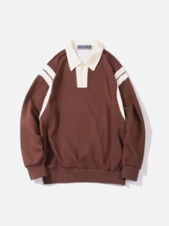 Aelfric Eden Stripe Patchwork Polo Sweatshirt 11 Aelfric Eden Stripe Patchwork Polo Sweatshirt -Aelfric Eden Shop jpeg b5d17f0e 16b2 49b6 a5a0 534e216fbfde