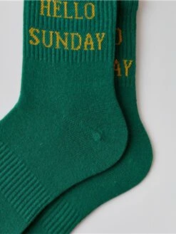 "HELLO SUNDAY" Socks -Aelfric Eden Shop jpeg b73ce32f 6b84 4e35 98eb 0943df437917