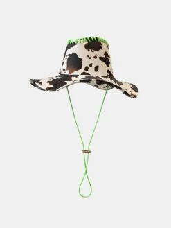 Cow Print Drawstring PU Leather Hat -Aelfric Eden Shop jpeg b7e2c8dd 6d70 4cb7 a3e2 2924a24da3f4