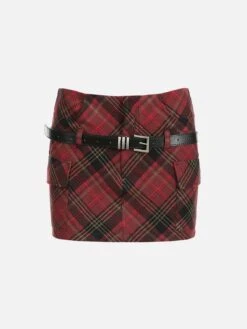 Aelfric Eden Vintage Plaid Skirt