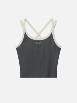 Vintage Color Blocking Cami Top