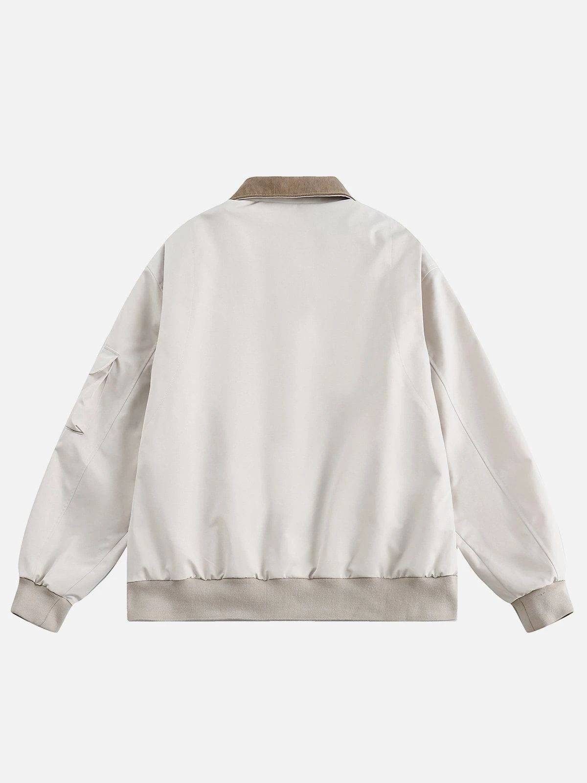 Aelfric Eden Corduroy Patchwork Bomber Jacket 6 Aelfric Eden Corduroy Patchwork Bomber Jacket - Image 4