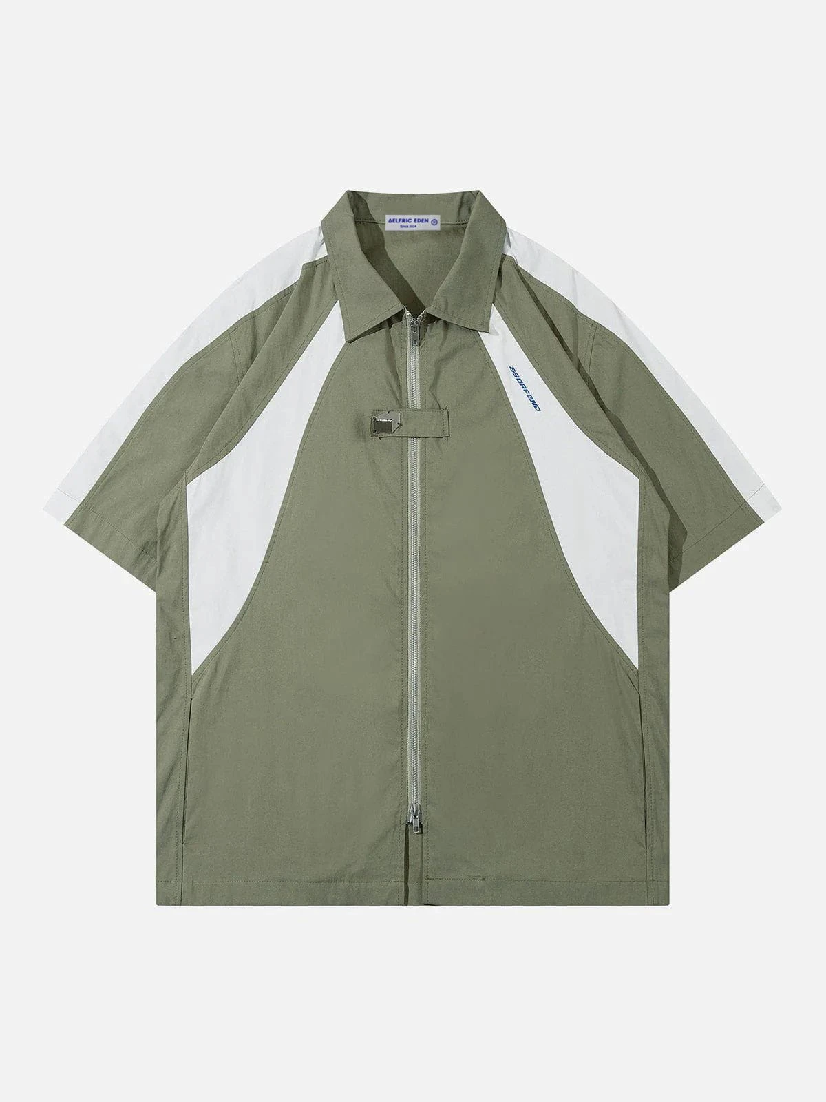 Aelfric Eden Colorblock Zipper Racing Short Sleeve Shirt 4 Aelfric Eden Colorblock Zipper Racing Short Sleeve Shirt - Image 2