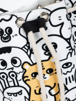 Cartoon Tiger Pattern Canvas Bag -Aelfric Eden Shop jpeg c2298e31 5b2d 43dc 96aa b8246eca1934