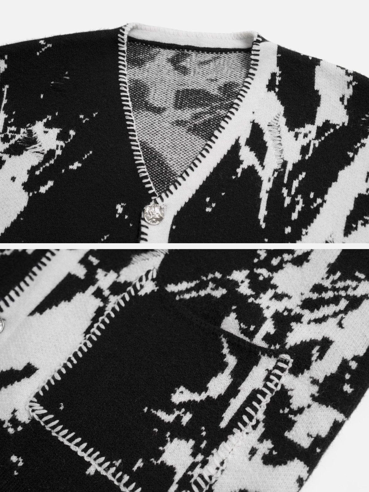 Aelfric Eden Painted Hole Cardigan 6 Aelfric Eden Painted Hole Cardigan - Image 4