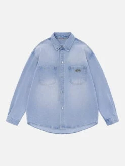 Aelfric Eden Vintage Denim Long Sleeve Shirt