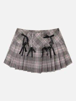 Aelfric Eden Plaid Ribbon Skirt