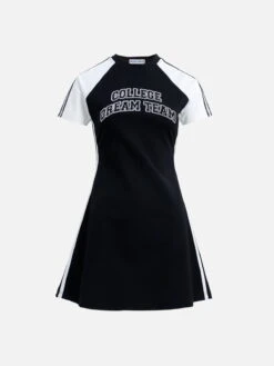 Aelfric Eden Color Blocking Stripe Patchwork Dress<font Color="#00249C"><br>S/S 24 The Dreamers</font>