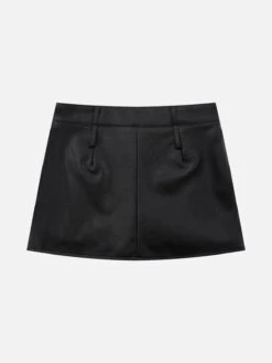 Solid Basic Faux Leather Skirt -Aelfric Eden Shop jpeg cf882d34 defb 4ccd b330 011e6a53b9ce
