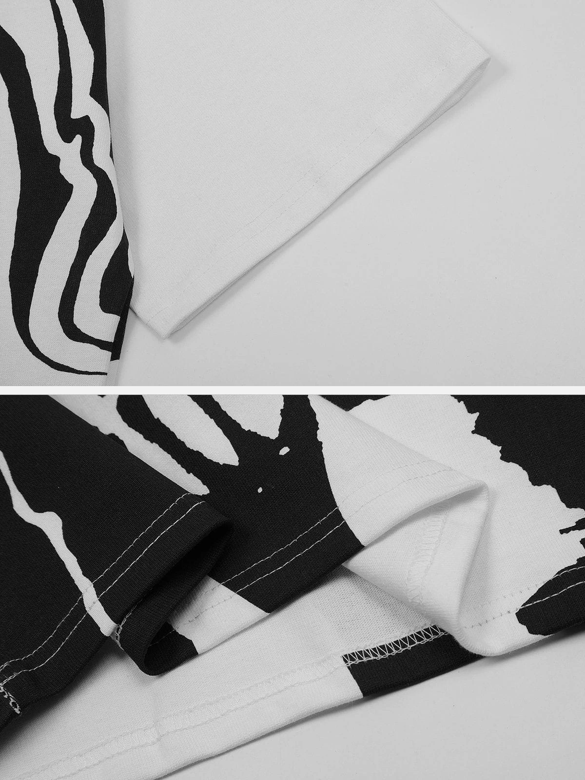 Aelfric Eden Skeleton Elements Hug Kiss Print Tee 9 Aelfric Eden Skeleton Elements Hug Kiss Print Tee - Image 7