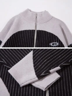 Aelfric Eden Color Blocking Stripe Turtleneck Cardigan -Aelfric Eden Shop jpeg d3cee2ae b2f8 4bdc a2d4 efc685ff2019