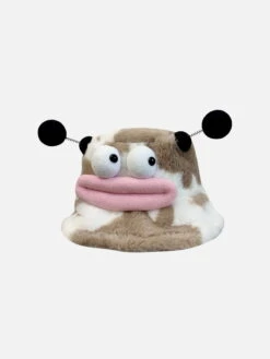 Color Block Plush Cartoon Bucket Hat -Aelfric Eden Shop jpeg d536d5fa 2faa 460c b5f7 af69711131c4