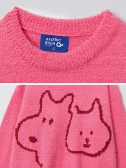 Aelfric Eden Cartoon Jacquard Sweater -Aelfric Eden Shop jpeg d6900a00 3d3e 477d 8552 bbdd259793be