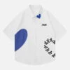 Aelfric Eden Split Blue Heart Embroidery Short Sleeve Shirt -Aelfric Eden Shop jpeg d7519cd8 731d 4012 84ee 9b5aedf90648