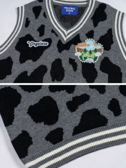 Aelfric Eden Color Blocking Cow Pattern Sweater Vest -Aelfric Eden Shop jpeg d8542333 7779 4a37 a655 27f3dcb967a1