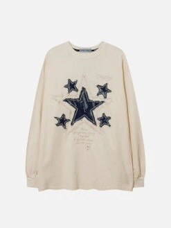 Aelfric Eden Applique Embroidery Denim Star Sweatshirt -Aelfric Eden Shop jpeg dbc769ae d82a 4718 ab03 177b8c0845d4