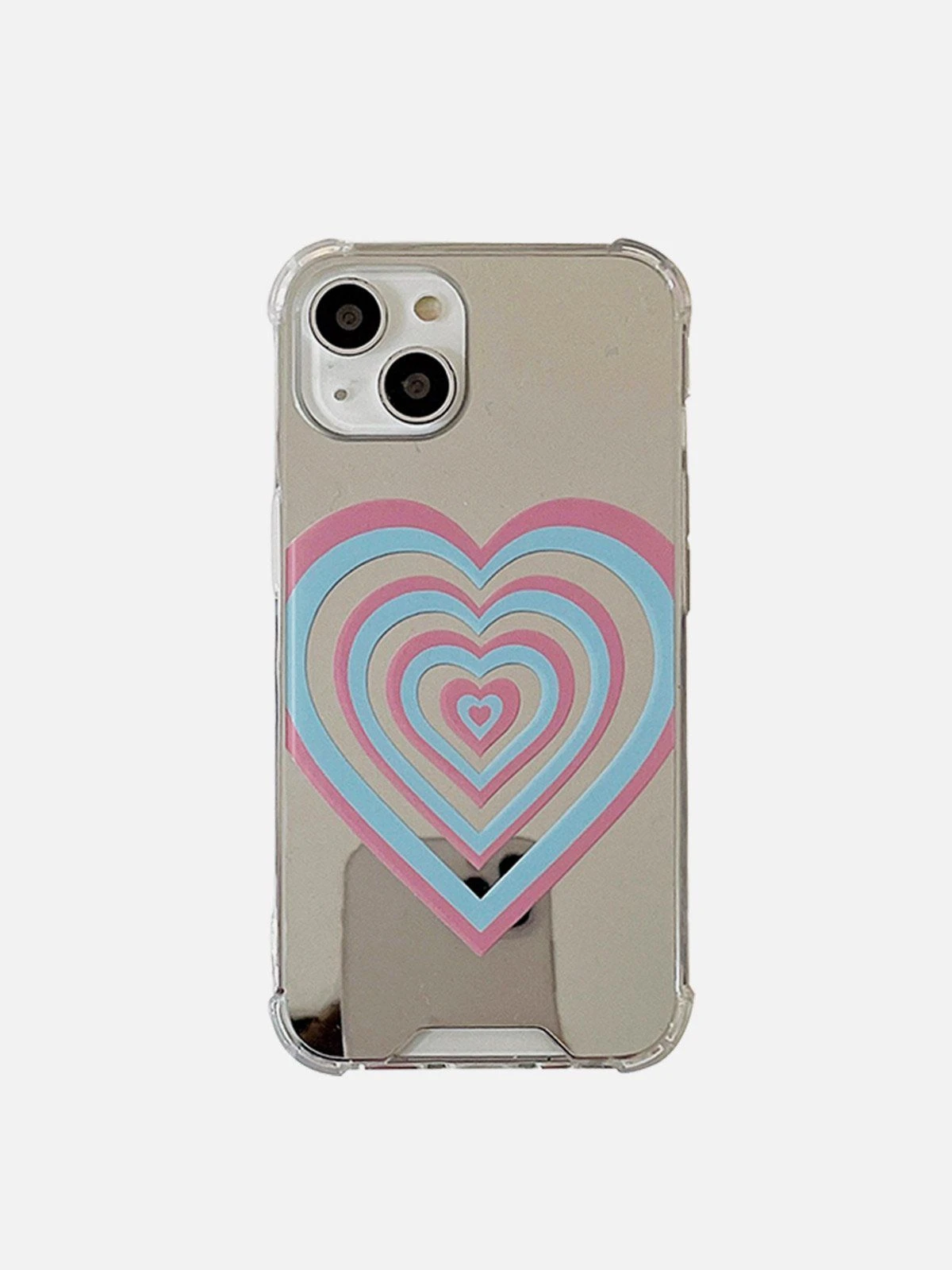 Mirror Heart Elements Graphic Phone Case 3 Mirror Heart Elements Graphic Phone Case