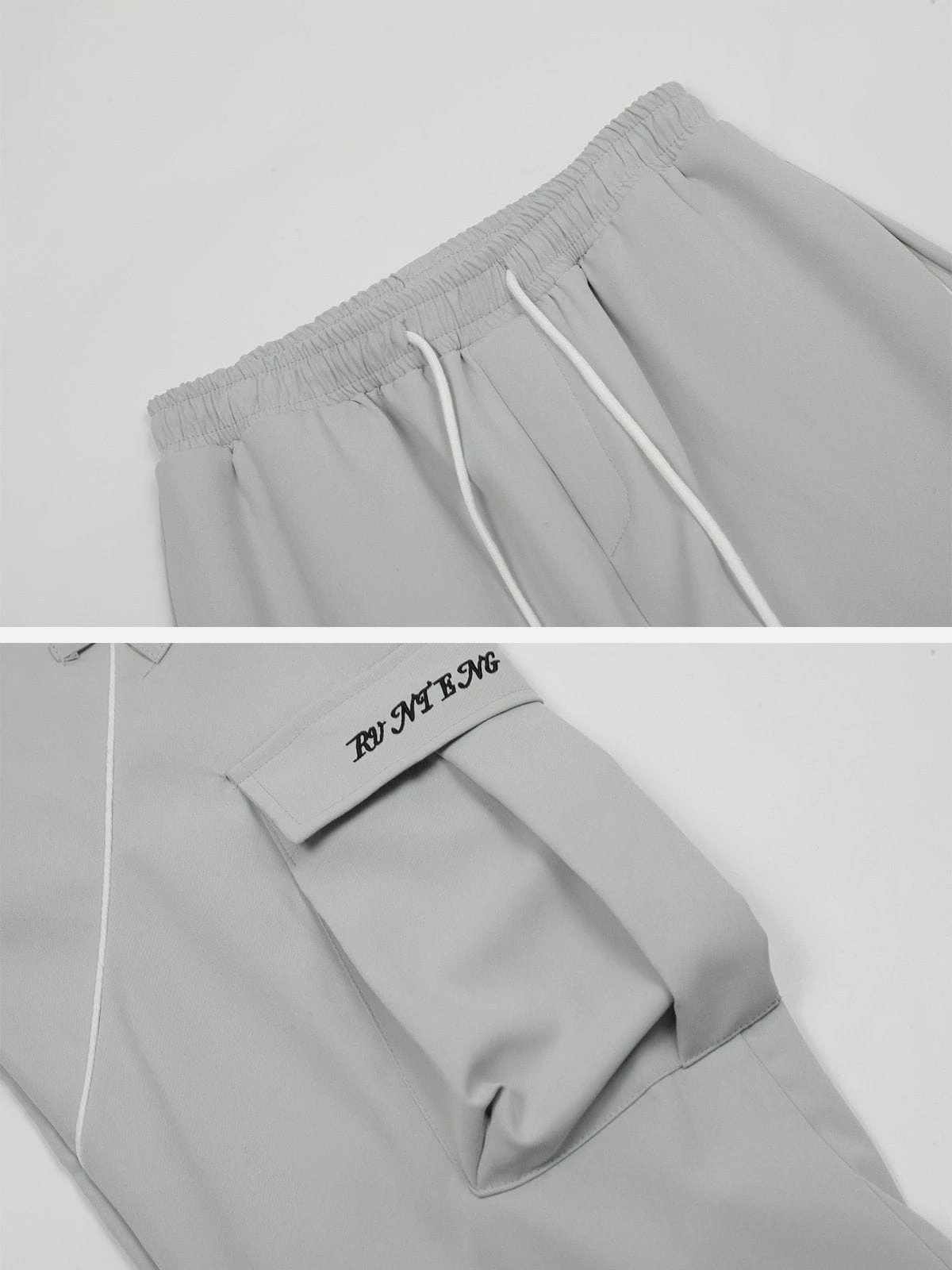 Solid Big Pocket Cargo Pants 8 Solid Big Pocket Cargo Pants - Image 6