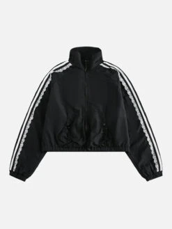 Aelfric Eden Lace Patchwork Bomber Jacket