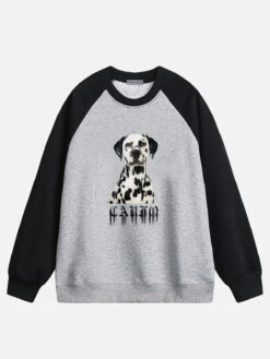Aelfric Eden Dalmatian Print Sweatshirt
