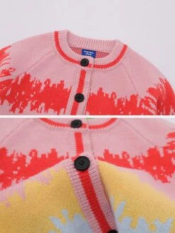 Creative Stripes Button Cardigan -Aelfric Eden Shop jpeg e9bfc37e 689d 4f86 aa1d f5a03d6caa9d