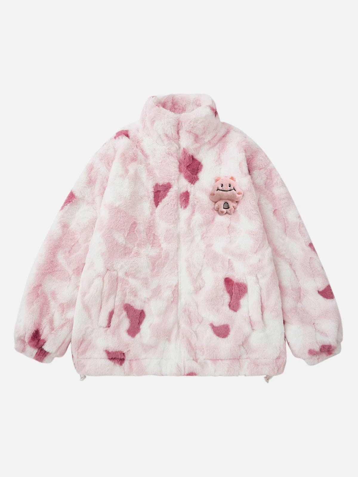 Aelfric Eden Gradient Tie Dye Fleece Jacket 4 Aelfric Eden Gradient Tie Dye Fleece Jacket - Image 2