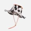 Cow Print Drawstring PU Leather Hat
