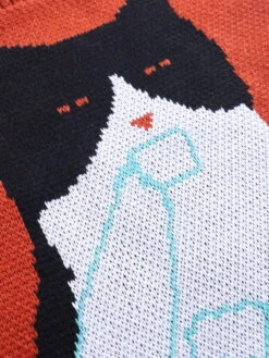 Cat Graphic Knit Bag -Aelfric Eden Shop jpeg ed99689d 594d 48e6 aafb 1cad3cd30d4a