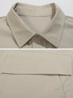 Aelfric Eden Solid Large Pocket Long Sleeve Shirt -Aelfric Eden Shop jpeg f0febfc1 d984 45cf 9af9 c1d17cc06a3f