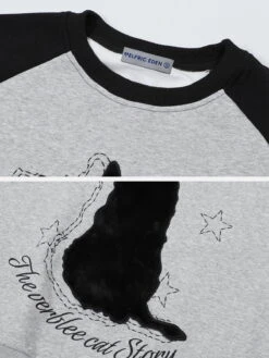 Aelfric Eden Cat Embroidery Sweatshirt -Aelfric Eden Shop jpeg f2a6209e fbc9 4d61 b0eb 72d700850e69