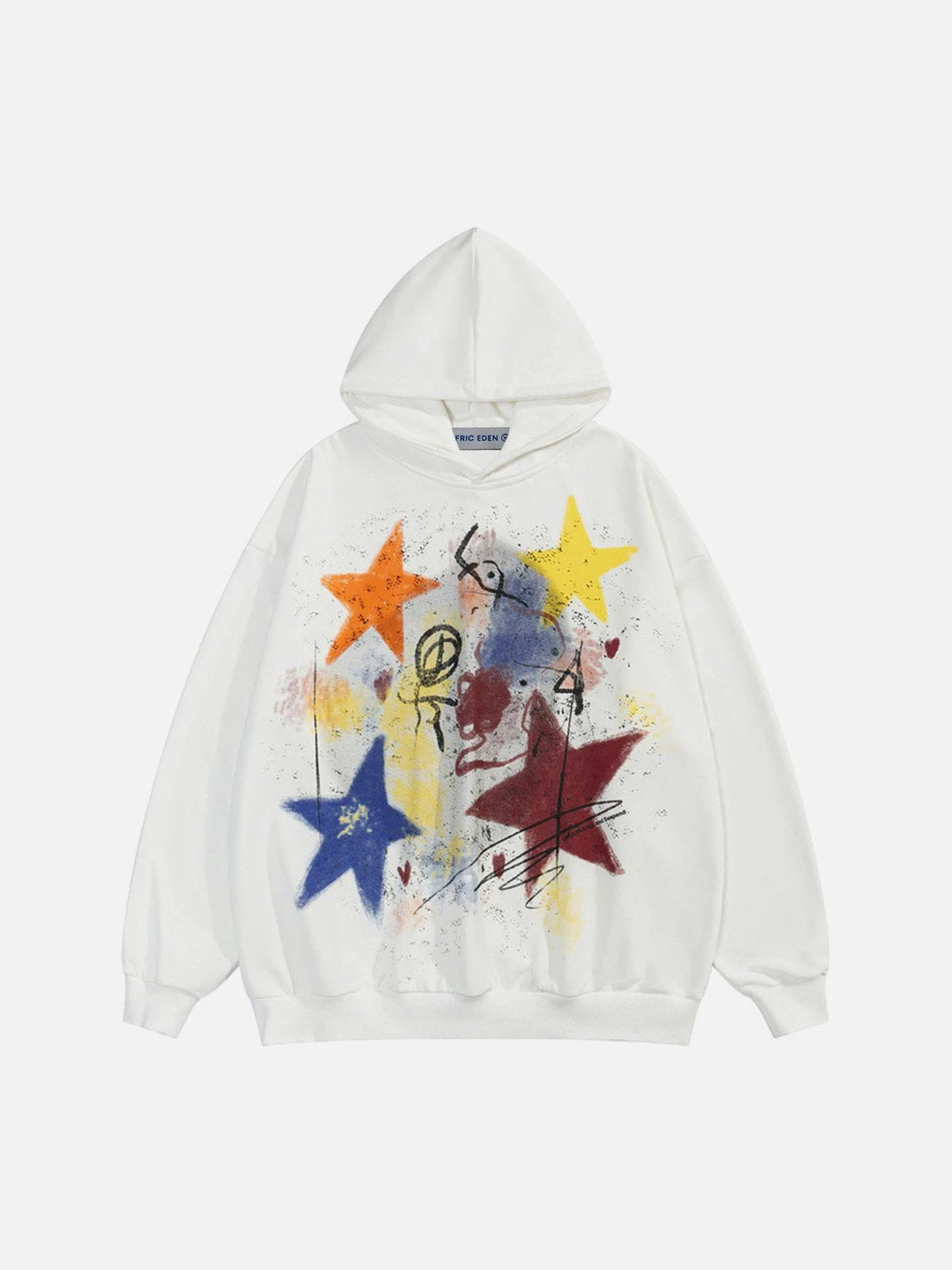 Aelfric Eden Graffiti Colorful Star Hoodie 3 Aelfric Eden Graffiti Colorful Star Hoodie