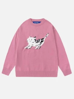 Aelfric Eden Cute Cat Flocking Sweater -Aelfric Eden Shop jpeg f6d839b9 5990 4f5c b457 db8fd38db637