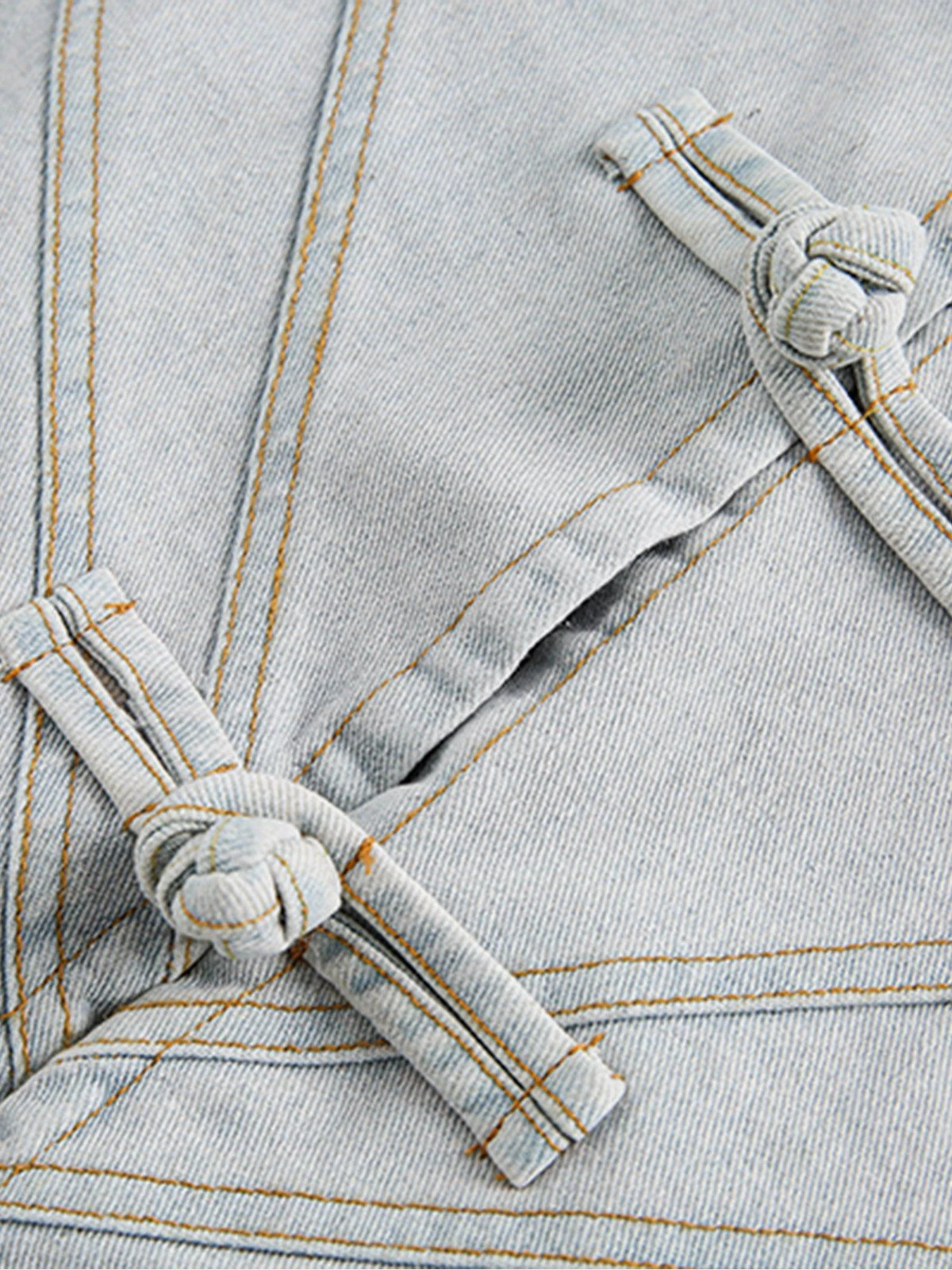 Aelfric Eden Plate Buckle Fringe Denim Jacket 5 Aelfric Eden Plate Buckle Fringe Denim Jacket - Image 3