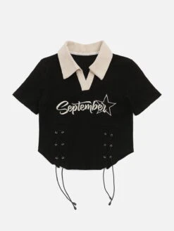 Embroidery Side Drawstring Fold-over Star Shirt -Aelfric Eden Shop jpeg fd2ee5d4 1b0e 4f00 99db 9dc26a8ab33f