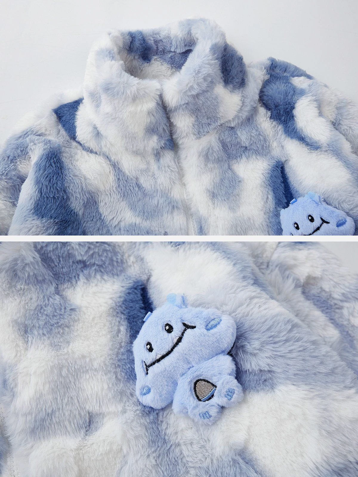 Aelfric Eden Gradient Tie Dye Fleece Jacket 6 Aelfric Eden Gradient Tie Dye Fleece Jacket - Image 4