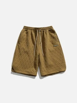 Aelfric Eden Solid 3d Cube Drawstring Shorts