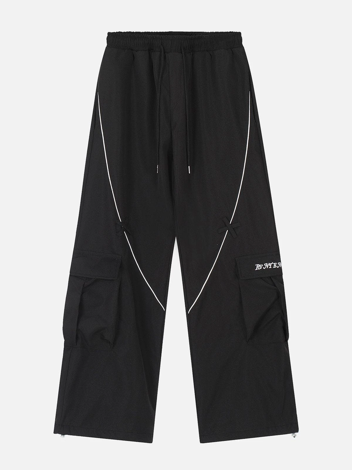 Solid Big Pocket Cargo Pants 3 Solid Big Pocket Cargo Pants