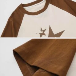 Aelfric Eden | Star Unisex Street Style U-Neck Plain Cotton Short Sleeves 15 Aelfric Eden | Star Unisex Street Style U-Neck Plain Cotton Short Sleeves -Aelfric Eden Shop org 1008