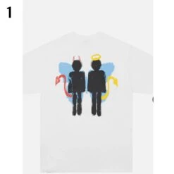 Aelfric Eden | Crew Neck Unisex Street Style U-Neck Cotton Short Sleeves -Aelfric Eden Shop org 1013