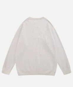 Aelfric Eden | Unisex Street Style Long Sleeves Plain Skater Style Sweaters -Aelfric Eden Shop org 1024