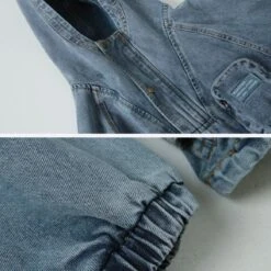 Aelfric Eden | Unisex Street Style Plain Cotton Oversized Washed Denim 14 Aelfric Eden | Unisex Street Style Plain Cotton Oversized Washed Denim -Aelfric Eden Shop org 1055