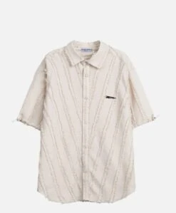 Aelfric Eden | Button-down Unisex Street Style Plain Short Sleeves -Aelfric Eden Shop org 1068