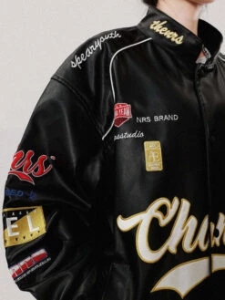 Aelfric Eden | Unisex Street Style Plain Logo Biker Jackets 25 Aelfric Eden | Unisex Street Style Plain Logo Biker Jackets -Aelfric Eden Shop org 1116