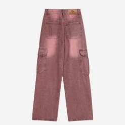 Aelfric Eden | Unisex Street Style Plain Cotton Washed Denim Jeans -Aelfric Eden Shop org 112