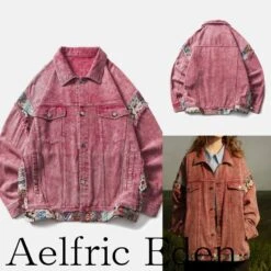 Aelfric Eden | Unisex Blended Fabrics Street Style Cotton Long Oversized