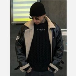 Aelfric Eden | Unisex Faux Fur Street Style Oversized Shearling Jackets -Aelfric Eden Shop org 1147