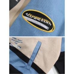 Aelfric Eden | Unisex Street Style Plain Logo Front Button Souvenir Jackets -Aelfric Eden Shop org 1172