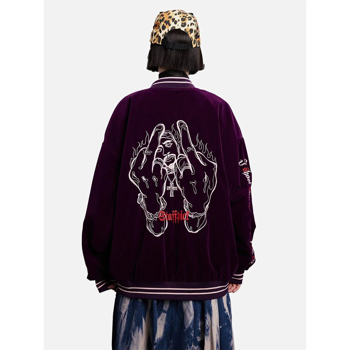 Aelfric Eden | Unisex Street Style Logo Souvenir Jackets 7 Aelfric Eden | Unisex Street Style Logo Souvenir Jackets - Image 5